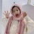 child hat gloves three Winter man woman lovely velvet thick warm