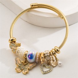 occidental styleins wind fashion more super butterfly love pendant  stainless ..