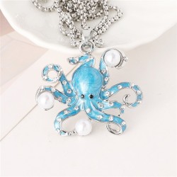 fashion creative lovely enamel necklace high personality pendant long style sw..