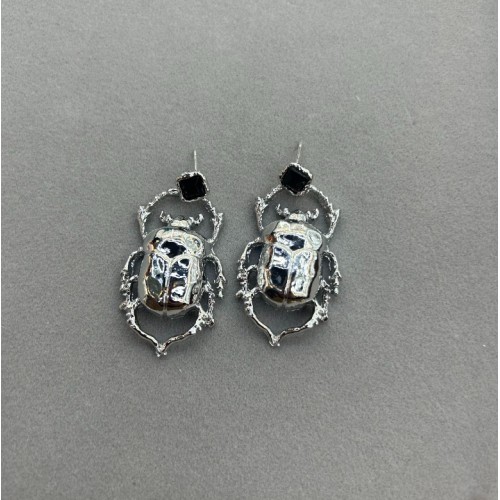 personality exaggerating retro Alloy shell Earring day fashion woman style