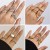 occidental style brief Irregular opening surfaceRing set samll hollow ring