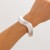 occidental style  Irregular bangle ins wind Metalracelet surface