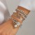 occidental style   fashion brief Metal bracelet  Irregular Pearlot bucklebracelet set