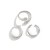 occidental style  brief Irregular surface ring  fashion Metal geometryring set