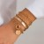 occidental style  personality Metalbracelet set  wind Irregular bracelet all-Purpose
