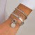 occidental style  personality Metalbracelet set  wind Irregular bracelet all-Purpose