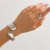 occidental style  fashion Metal Drop-type bangle  Irregular surfacesuit brief set
