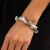 occidental style  exaggerating Metal bangle  personality Irregular Roundracelet set