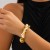 occidental style  exaggerating Metal bangle  personality Irregular Roundracelet set