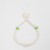 occidental style  small fresh Acrylic Pearl beads set  sweet wind flowers bow chain