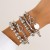 occidental style  temperament imitate Pearl bracelet ins Irregular beadsbracelet set