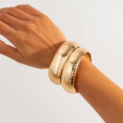 occidental style  exaggerating Metal annular bangle  personality surface Snake..