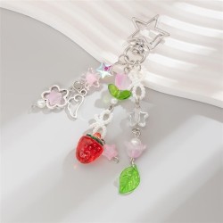 occidental style  lovely heart-shaped pendant key buckle woman  sweet wind tul..