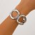 occidental style  wind Irregular bangle set  fashion hollow Alloyracelet
