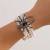 occidental style  black wind spider imitate Pearl set  wind beads multilayer clavicle chain