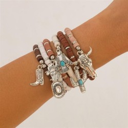 occidental style  Bohemia Alloy pendant bracelet  retroracelet multilayer