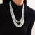 occidental style ins Pearl beads beads necklace  windecklace set