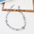 occidental style Irregular cirque diamond chain necklace high Street Snap clavicle chain