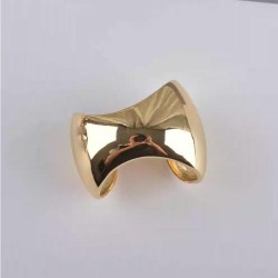 occidental style exaggerating Metal surface width bangle woman all-Purpose hig..