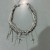 day black wind cross multilayer tassel necklace lady beads clavicle chain punk chain