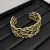 occidental style high bangle woman fashion Street Snap personality multilayer width opening
