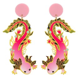 occidental style fashion Modeling cartoon plates earring  lady personality exa..