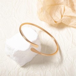  fashion brief leisure Metal creative opening lady bangle all-Purpose day styl..