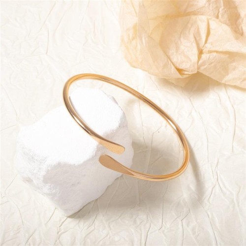  fashion brief leisure Metal creative opening lady bangle all-Purpose day style