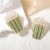  samll unique Alloy fully-jewelled personality fashion imitate Pearl flower day style ear stud