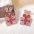  christmas fashion samll creative Alloy diamond beads christmas big bag earring