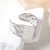 personality brief fashion Metal opening Irregular geometry lady bangle all-Purpose leisure day style