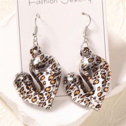  personality punk wind three-dimensional leopard silver color love    all-Purp..