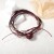  fashion brief black high belt multilayer flower long style lady all-Purpose necklace