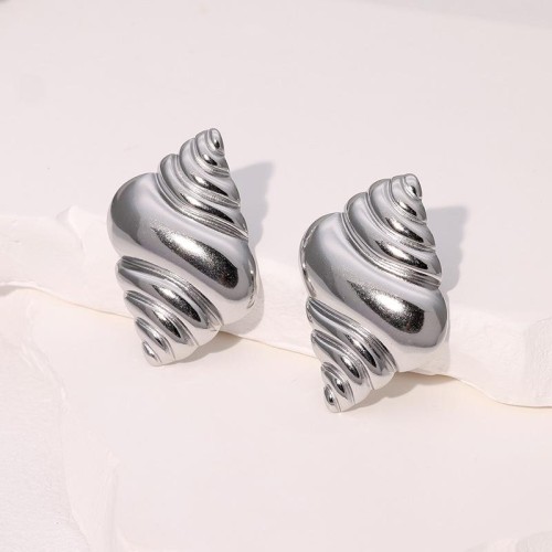 occidental style wind samll personality creative earrings exaggerating high stainless steel ear stud