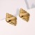 occidental style wind samll personality creative earrings exaggerating high stainless steel ear stud