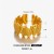 occidental style fashion stainless steel love ring day gift heart-shaped opening titanium steel