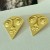 occidental style exaggerating unique personality triangle big eyes lips earrings Earring