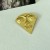 occidental style exaggerating unique personality triangle big eyes lips earrings Earring