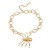 personality exaggerating temperament Alloy gold spider pendant necklace ring brooch earrings set