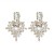 trend diamond fully-jewelled earrings occidental style exaggerating Earring woman luxurious