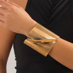 occidental style exaggerating Metal wind width surface big bangleracelet  pers..