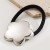 Korean style wind flowers Metal circle high all-Purpose head rope half head