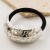 Korean style wind fashion Metal circle high elasticity rope all-Purpose temperament