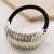 (gold  circular )Korean style wind fashion Metal circle high elasticity rope all-Purpose temperament