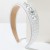 Korean style fashion brief Pearl samll all-Purpose Headband personality big samll Pearl weave twisted Headband