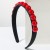 Korean style fashion brief Pearl samll all-Purpose Headband personality big samll Pearl weave twisted Headband