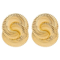 E Metal pattern exaggerating temperament lady earrings  occidental style fashi..