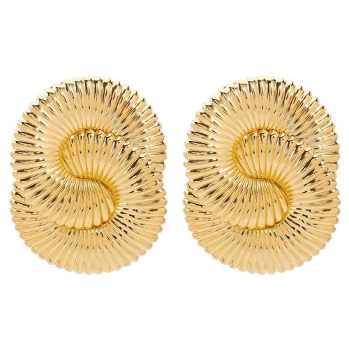 E Metal pattern exaggerating temperament lady earrings  occidental style fashion Earring