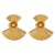 occidental style fashion retro Metal earrings  exaggerating geometry trend all-Purpose ear stud
