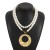 occidental style wind fashion trend Pearl multilayer necklace  samll temperament all-Purpose lady clavicle chain
